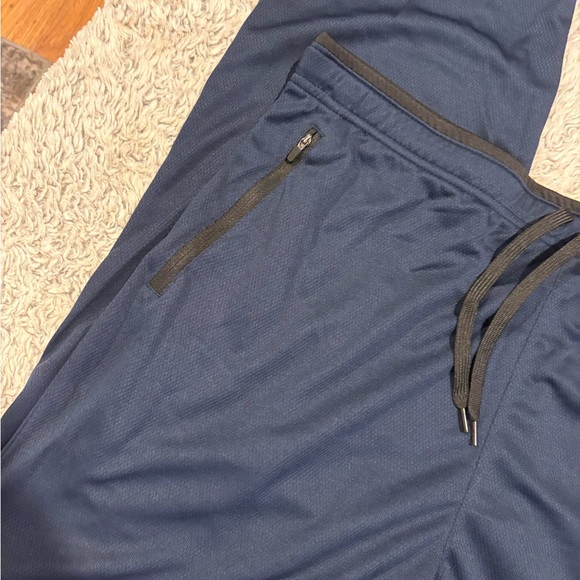 Men's Navy Joggers - Picture 3 of 4